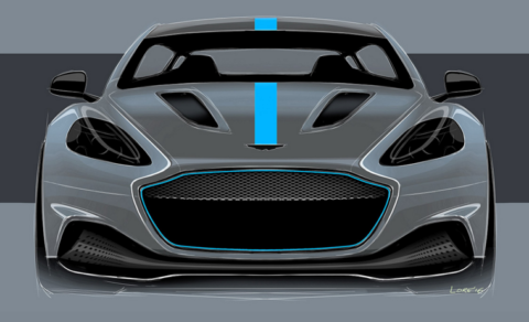 Rapid-e, az Aston Martin elektromos autója
