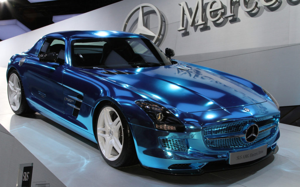 Elektromos luxus Mercedes