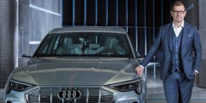 Markus Duesmann és az Audi e-tron