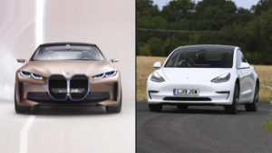 BMW i4 és Tesla Model 3