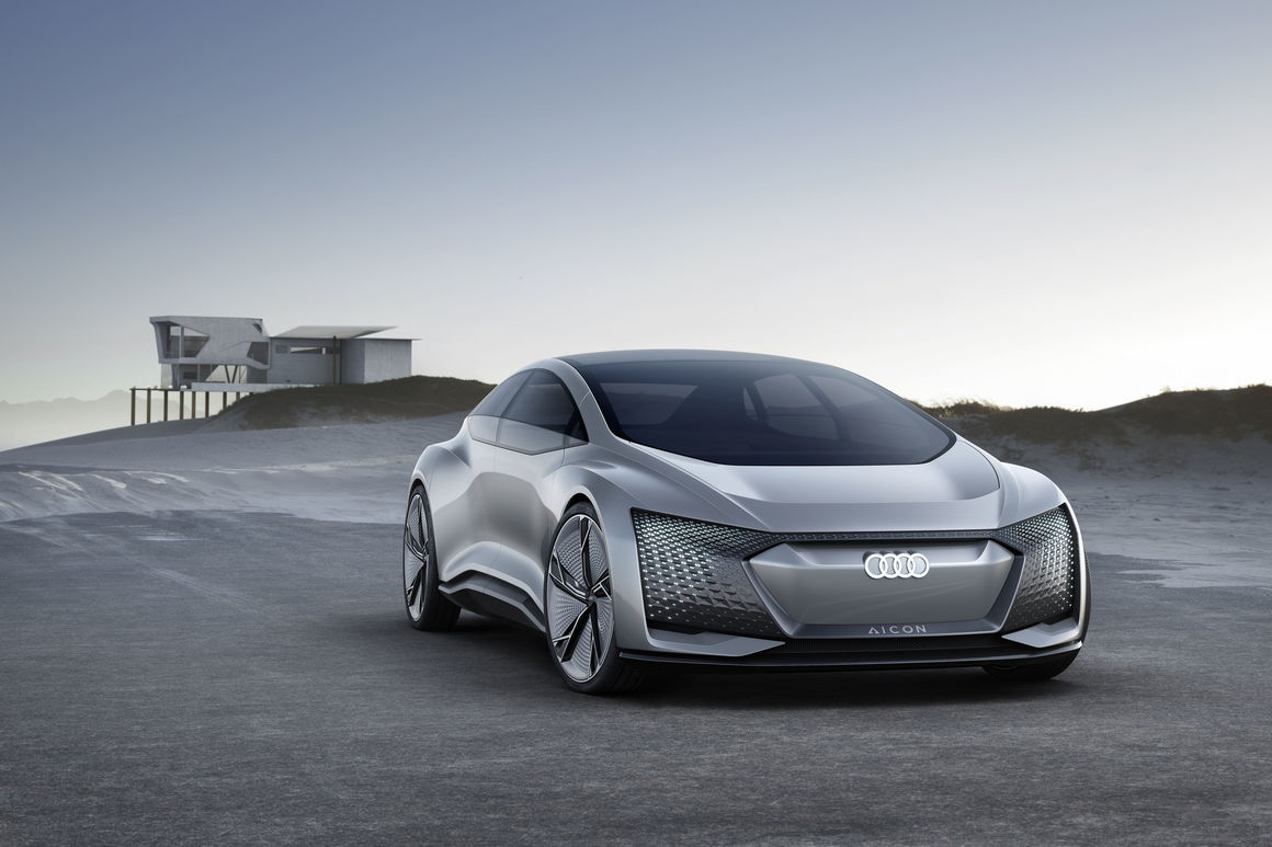 Audi Aicon – az önvezető autó a jövő járműve