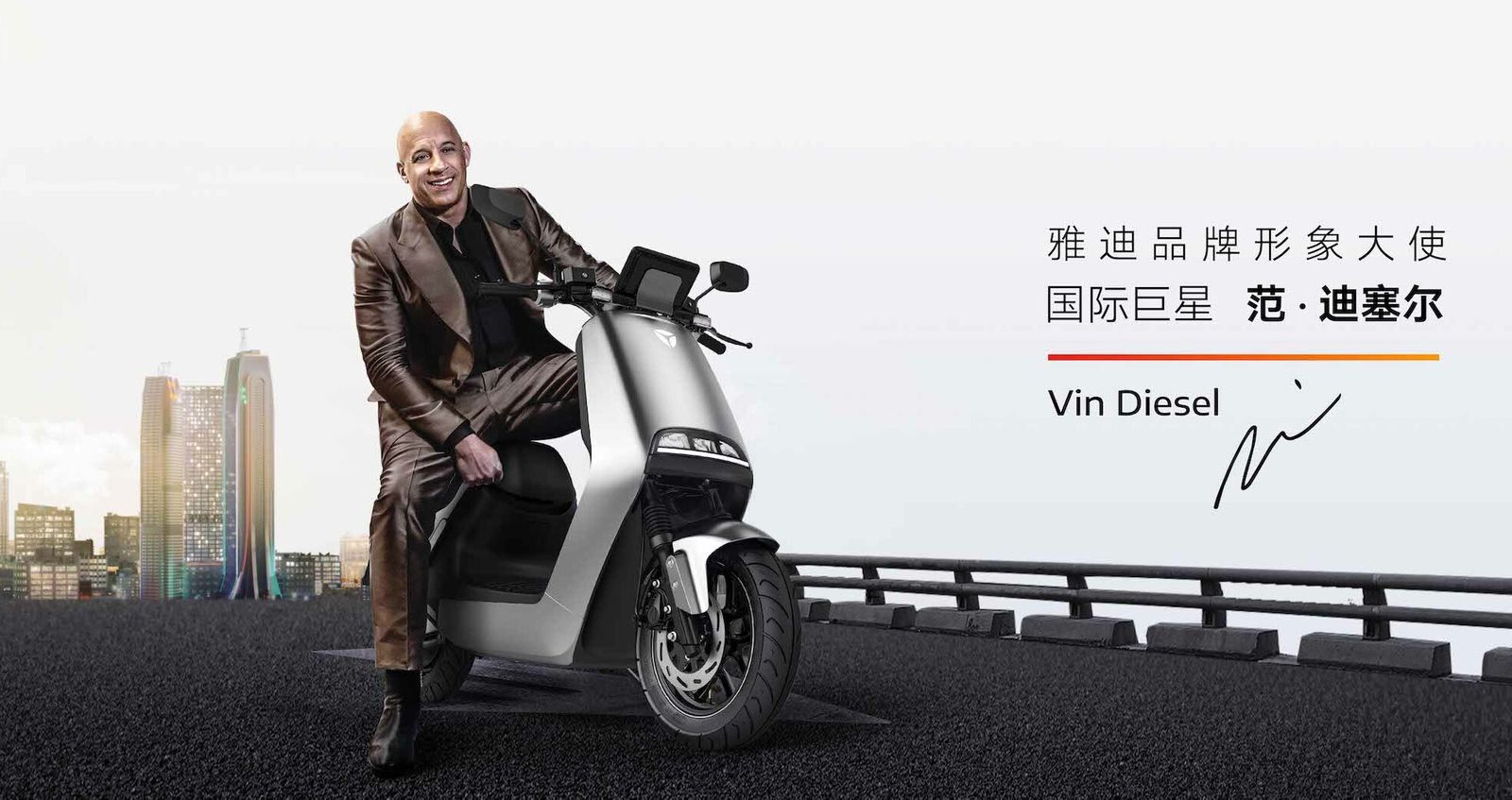 Vin Diesel nem egy dízel járművet reklámoz