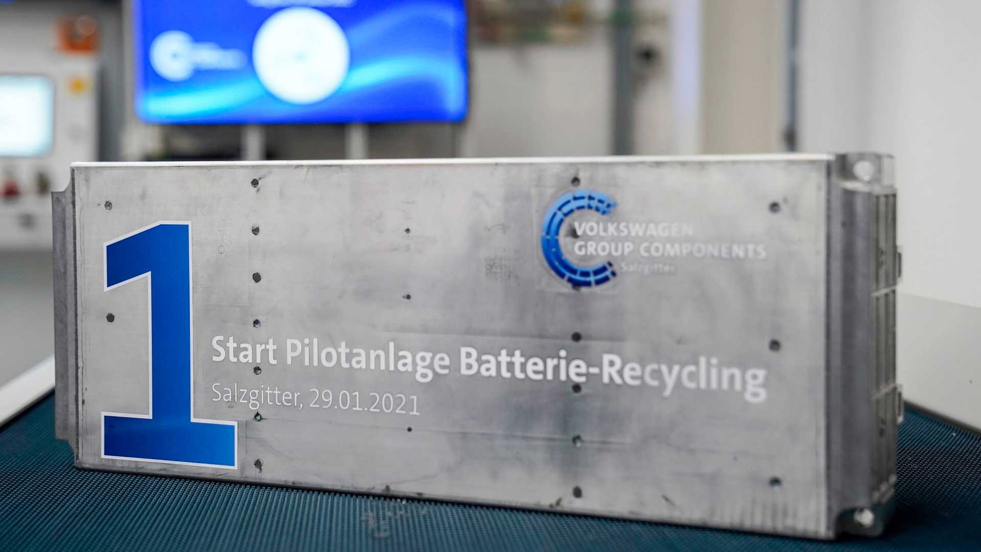 A Volkswagen akkumulátor újrahaszonításba kezd